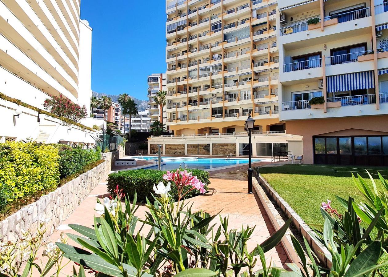 Diana 808 South-Facing Beachfront Studio With Amazing Sea Views Marbella Exterior foto